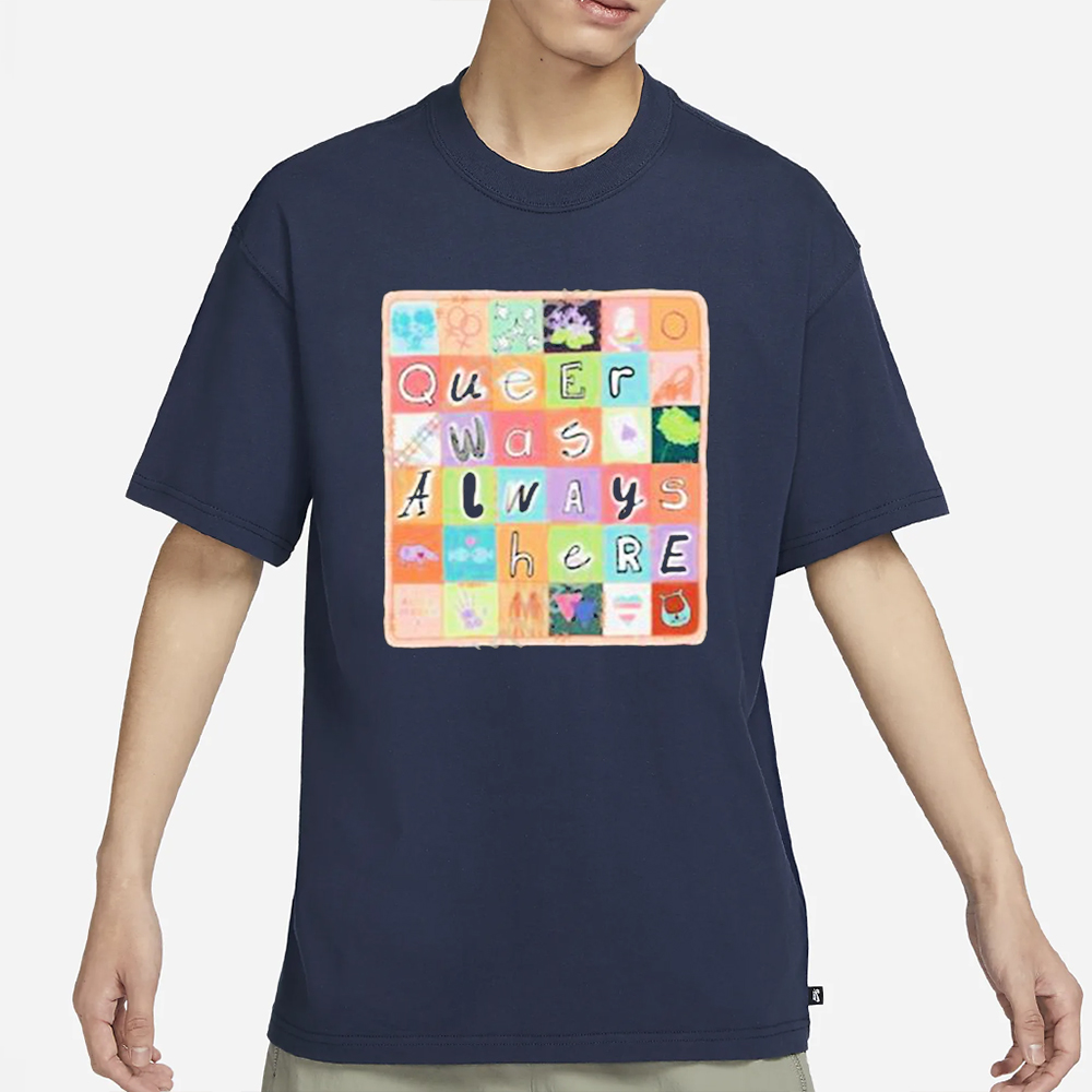 Sebastian Croft Alice Oseman X Qwah Queer Was Always Here T-Shirt 4 Sebastian Croft Alice Oseman X Qwah Queer Was Always Here T-Shirt1