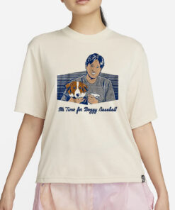 Shohei Ohtani It’s Time for Doggy Baseball T-Shirt2