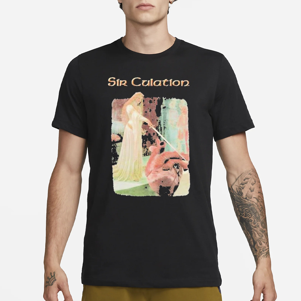 Snazzy Seagull Sir Culation Heart T-Shirt 4 Snazzy Seagull Sir Culation Heart T-Shirt1