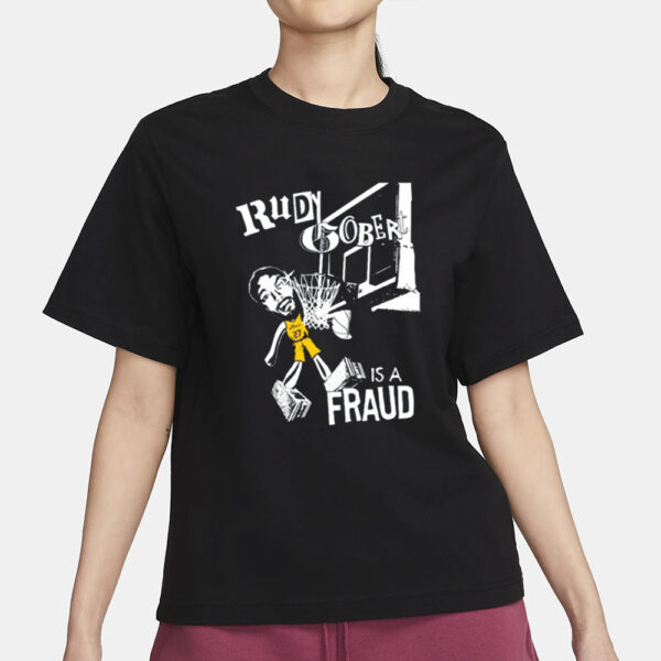 Spike Eskin Rudy Gobert Is A Fraud T-Shirt3