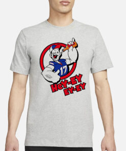 Strong To The Finish Hey Ey Ey Bills Josh Allen T-Shirt3