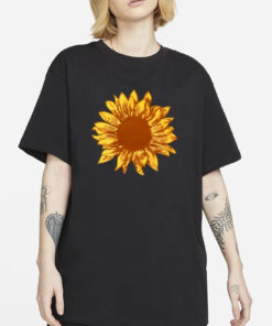 Sunflower Flocked T-Shirt4