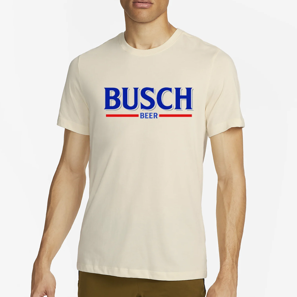 Taylor Heinicke Wearing Busch Beer T-Shirt 4 Taylor Heinicke Wearing Busch Beer T-Shirt2