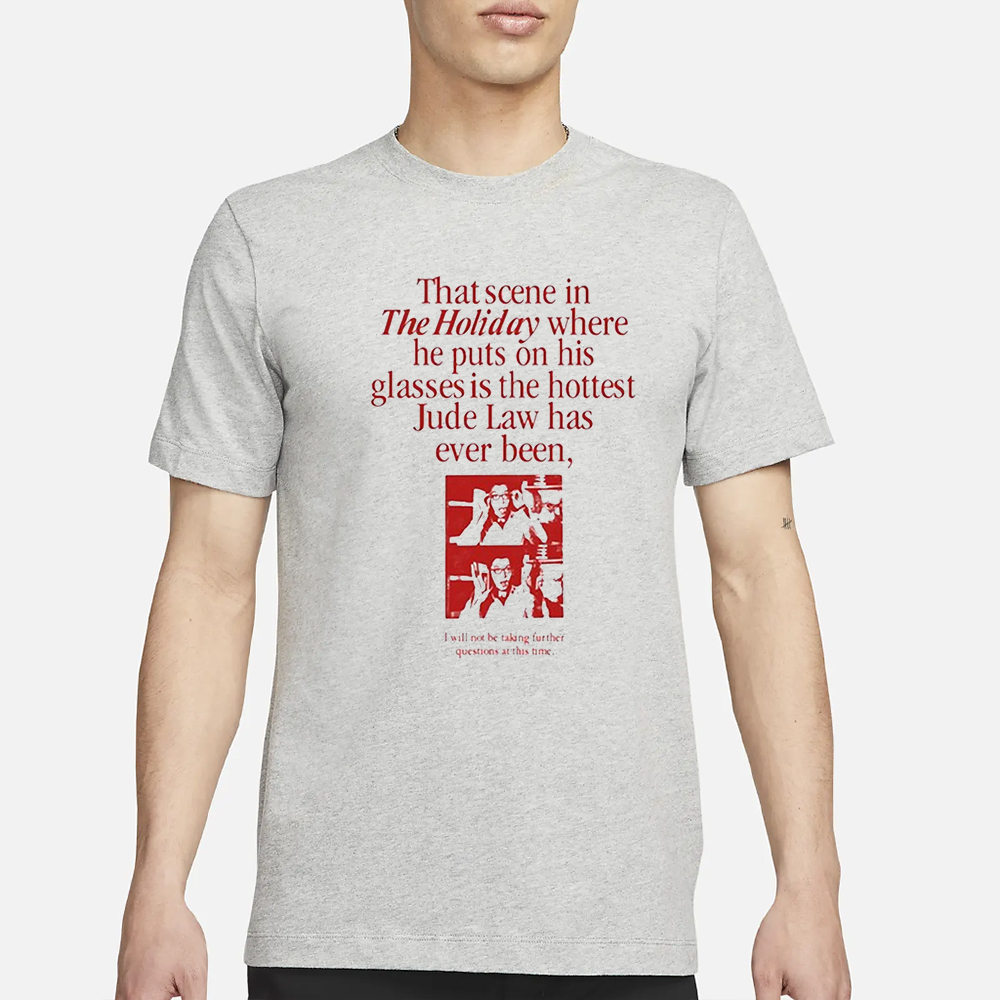 That Scene In The Holiday Where He Puts On His Glasses Jude Law Shirt 4 That Scene In The Holiday Where He Puts On His Glasses Jude Law Shirt1