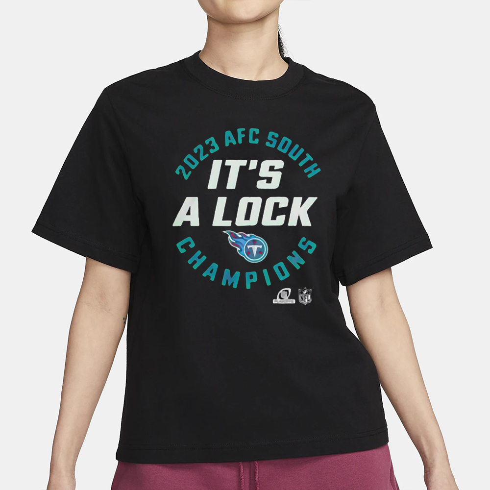 Titans Afc South Champions 2023 It’s A Lock T-Shirt 5 Titans Afc South Champions 2023 It’s A Lock T-Shirt3