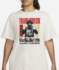 Train Wreck Alvin Turner Photo T-Shirt3