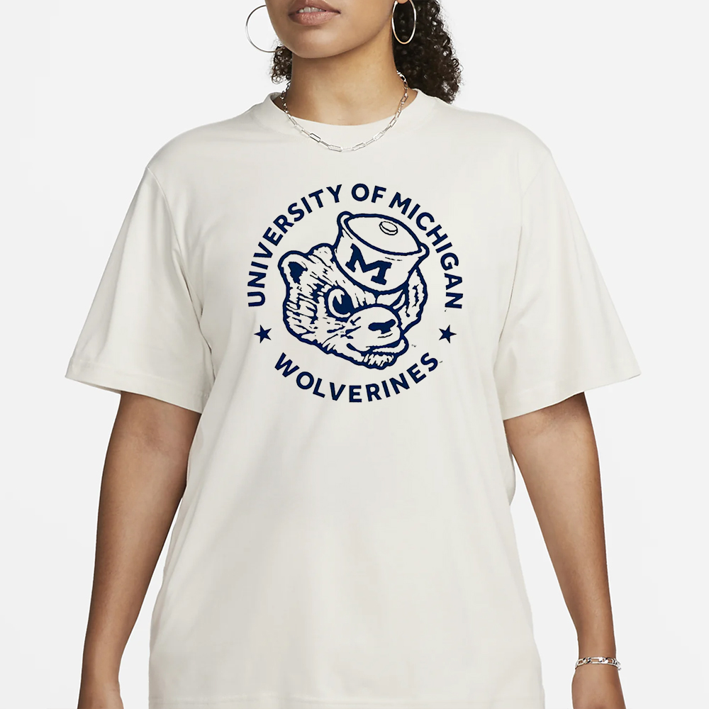 University of Michigan Wolverine logo T-Shirt 4 University of Michigan Wolverine logo T-Shirt1
