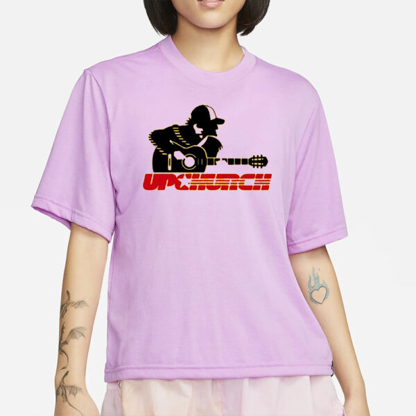 Upchurch Yellow Black Red Logo Shirt3