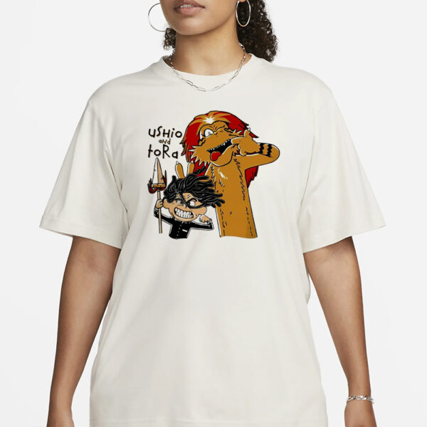 Ushio & Tora Calvin and Hobbes T-Shirt3
