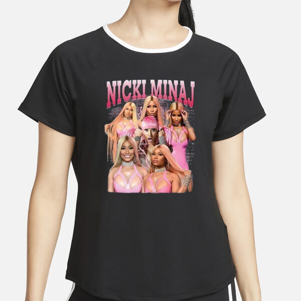 Vintage Inspirational Nicki Minaj Shirt Pink Friday 2 World Tour T-Shirt6