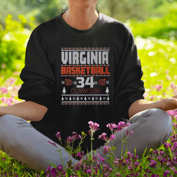 Virginia – Ncaa Women’s Basketball London Clarkson 34 Sweatshirt T-Shirt1