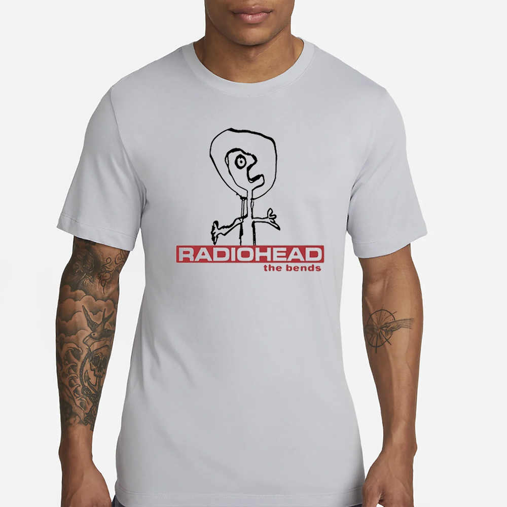 Xiu Shoegaze Radiohead The Bends T-Shirt 4 Xiu Shoegaze Radiohead The Bends T-Shirt