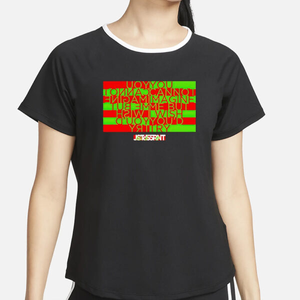 You cannot imagine me relaxed fit T-Shirt4