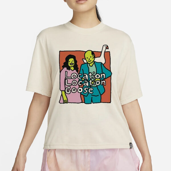 Zoë Bread Store Location Location Goose T-Shirt2
