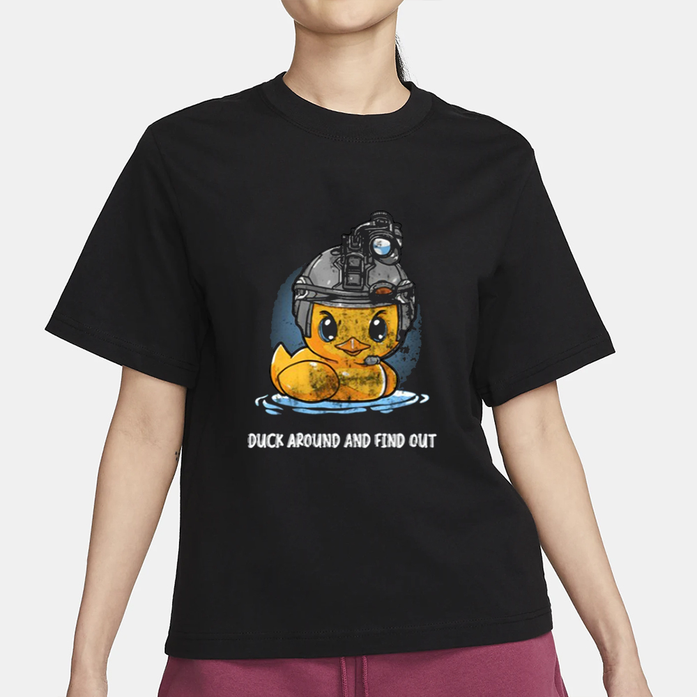 Alex Zedra Duck Around And Find Out T-Shirt 4 Alex Zedra Duck Around And Find Out T-Shirt1
