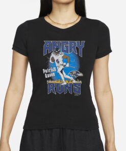 Angry Runs Ravens Patrick Queen T-Shirts