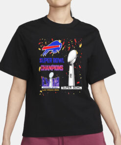 Bills Super Bowl Champions LVIII Las Vegas 2024 T-Shirt1