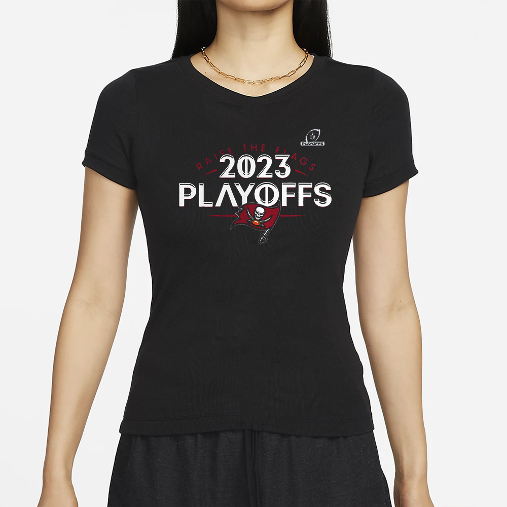 Buccaneers Raise The Flags 2023 Playoffs T-Shirt 4 Buccaneers Raise The Flags 2023 Playoffs T-Shirt