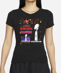 Buccaneers Super Bowl Champions LVIII Las Vegas 2024 T-Shirt