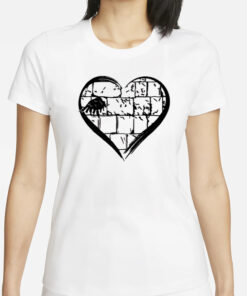 Candleandstrap My Heart Is In The Holy Land T-Shirt