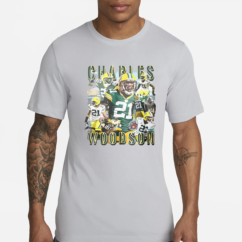 Carrington Valentine Charles Woodson T-Shirt 4 Carrington Valentine Charles Woodson T-Shirt
