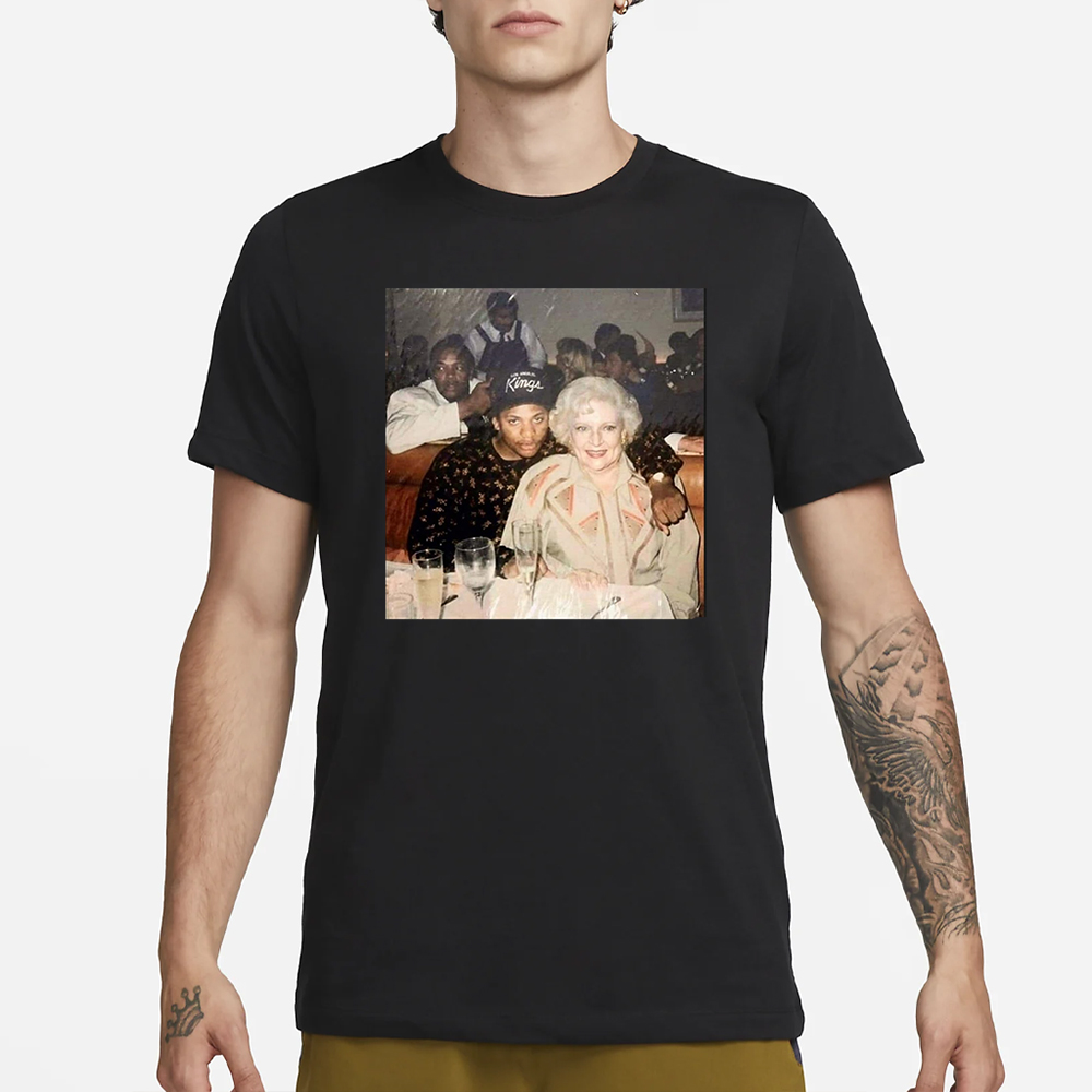 Dr. Dre Eazy E Betty White T-Shirt 4 Dr. Dre Eazy E Betty White T-Shirt1