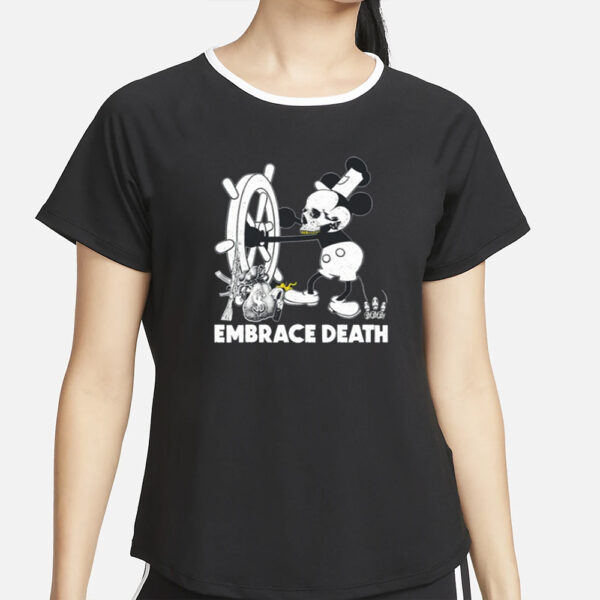 Embrace Death Mouse T-Shirt2