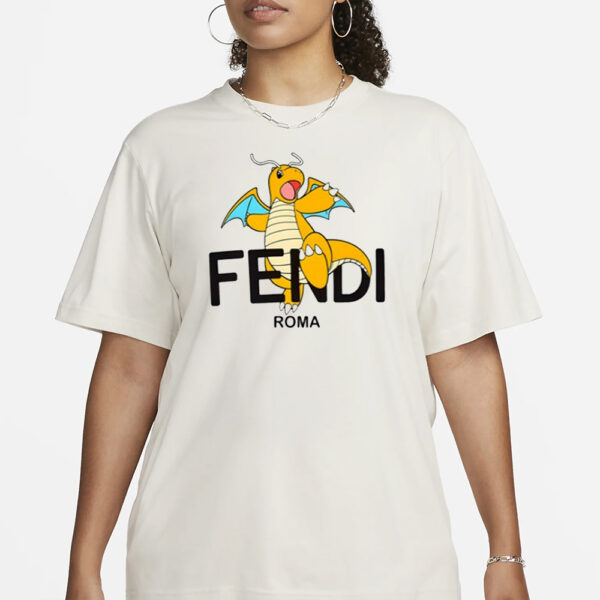 Fendi X Frgmt X Pokemon T-Shirt3