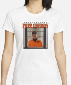 Freezer Tarps Free Cheddy T-Shirt
