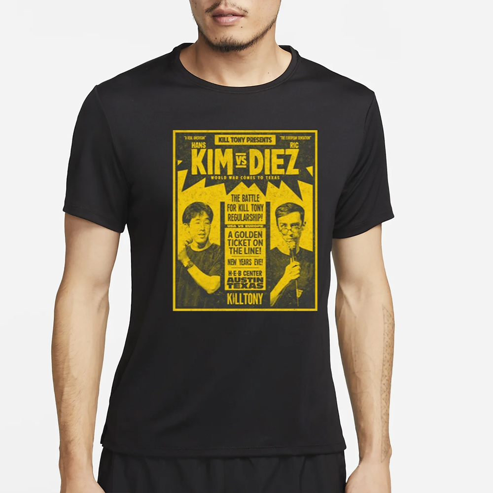 Hans Kim Vs. Ric Diez T-Shirt 4 Hans Kim Vs. Ric Diez T-Shirt2