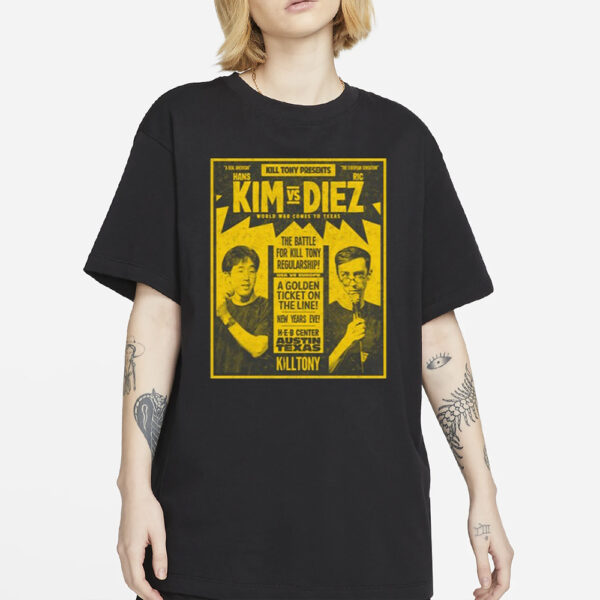 Hans Kim Vs. Ric Diez T-Shirt4