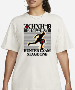 Hoshispieces Xxhxh'18 50 Mile Run Hunter Exam Stage One T-Shirt3