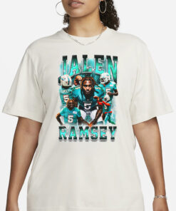 Jalen Ramsey Miami Dolphins Graphic T-Shirt1