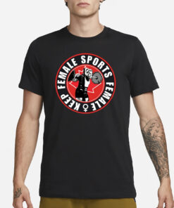 Keep Female Sports Female Logo T-Shirt1