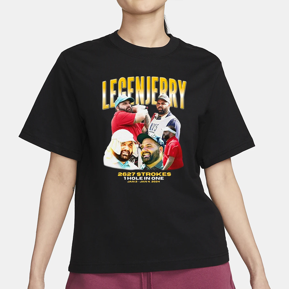 Legen Jerry 2627 Strokes 1 Hole In One T-Shirt 4 Legen Jerry 2627 Strokes 1 Hole In One T-Shirt1