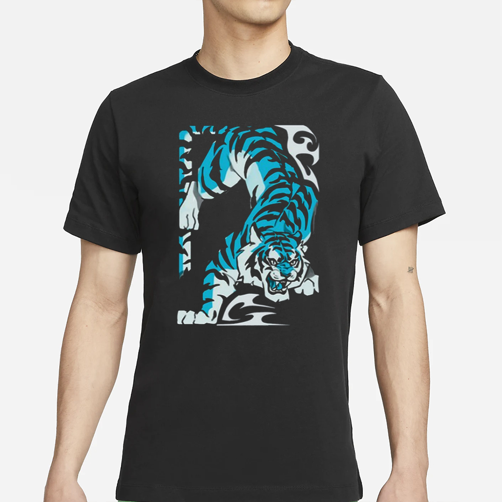 Mawili Poisonp1nk Black Tiger T-Shirt 4 Mawili Poisonp1nk Black Tiger T-Shirt