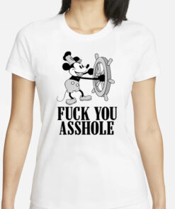 Methsyndicate Fuck You Asshole Mickey Mouse T-Shirt
