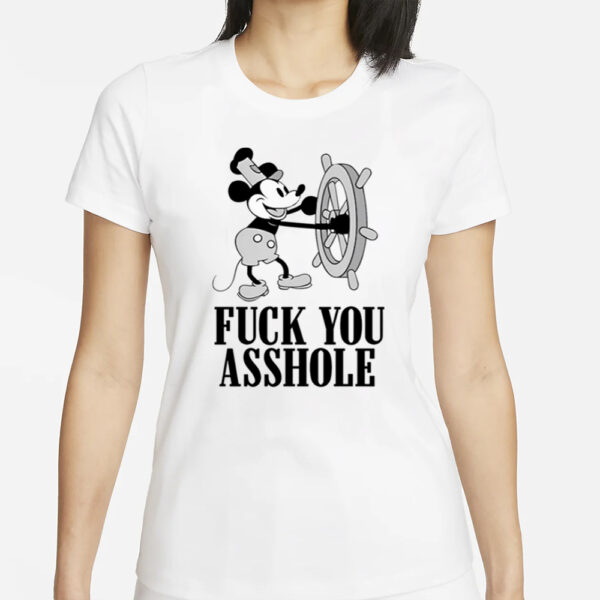 Methsyndicate Fuck You Asshole Mickey Mouse T-Shirt