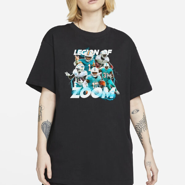 Miami Dolphins Legion of Zoom Graphic T-Shirt4
