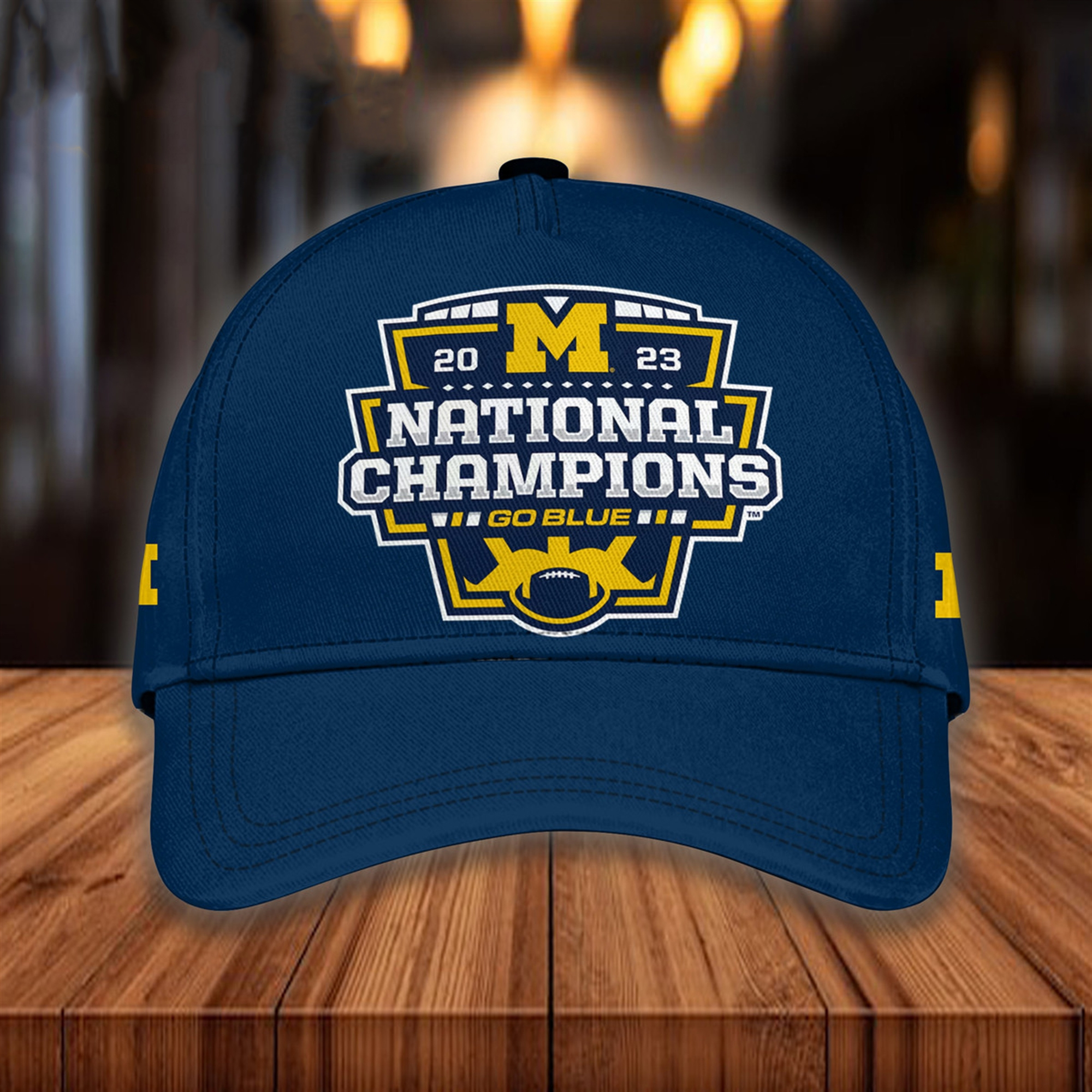 Michigan 2023 National Champions Go Blue Hat 4 Michigan 2023 National Champions Go Blue Hat