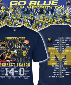 Michigan 2024 Undefeated Perfect Season 14-0 -Shirt