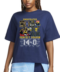 Michigan 2024 Undefeated Perfect Season 14-0 T-Shirt2