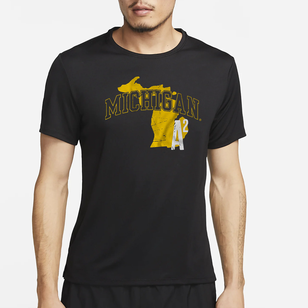 Michigan Football Hometown A2 T-Shirt 4 Michigan Football Hometown A2 T-Shirt2