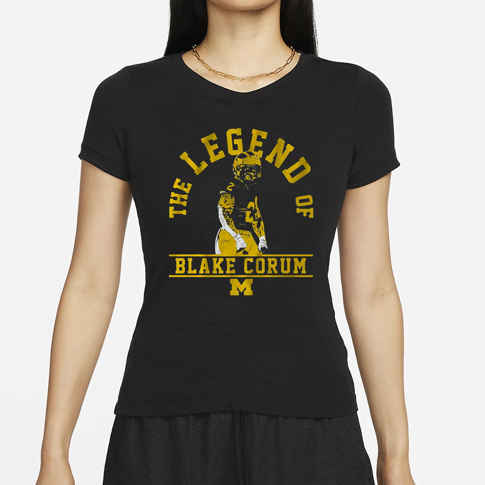 Michigan Football The Legend Of Blake Corum T-Shirt 4 Michigan Football The Legend Of Blake Corum T-Shirt