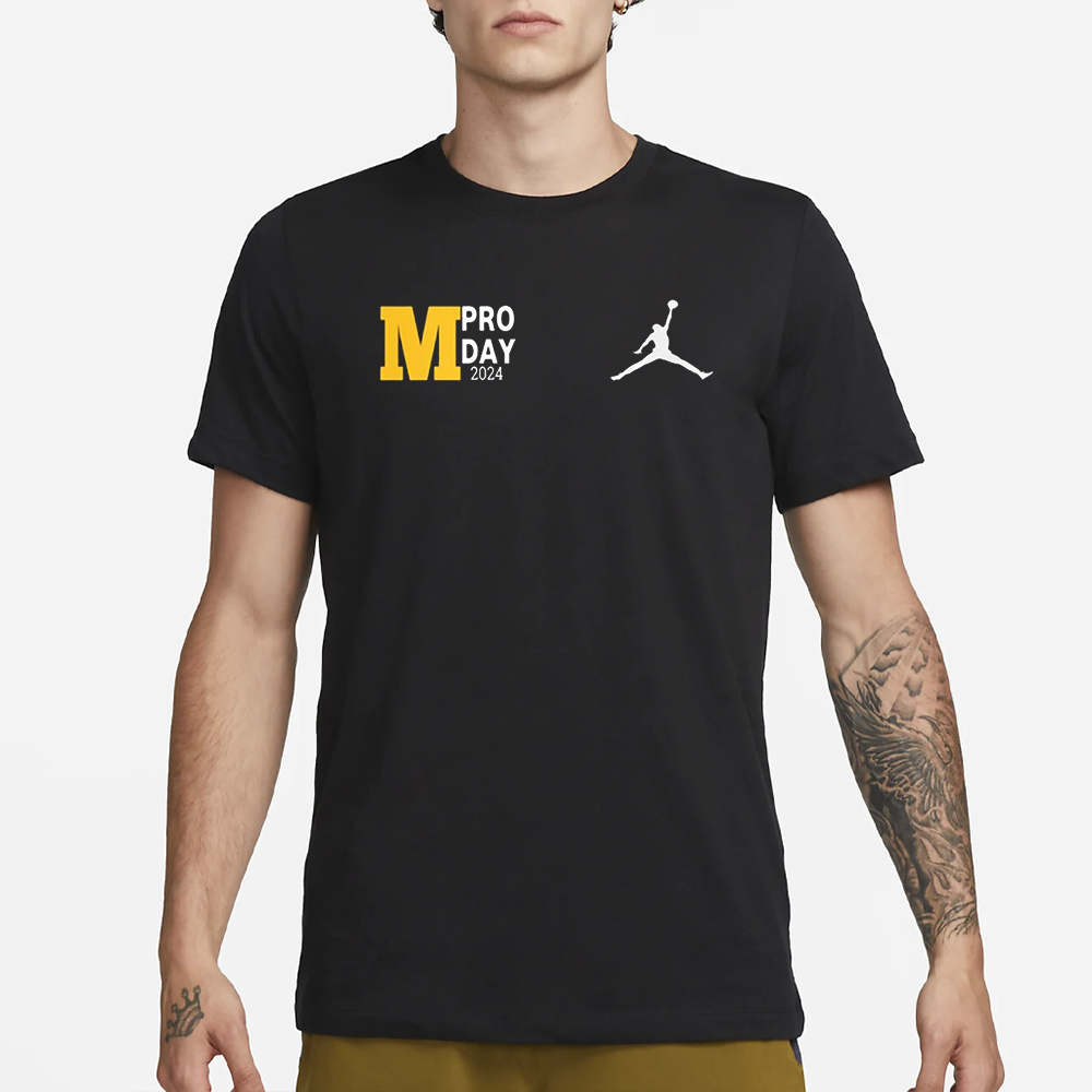 Michigan Pro Day 2024 T-Shirt 4 Michigan Pro Day 2024 T-Shirt1