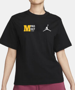 Michigan Pro Day 2024 T-Shirt3
