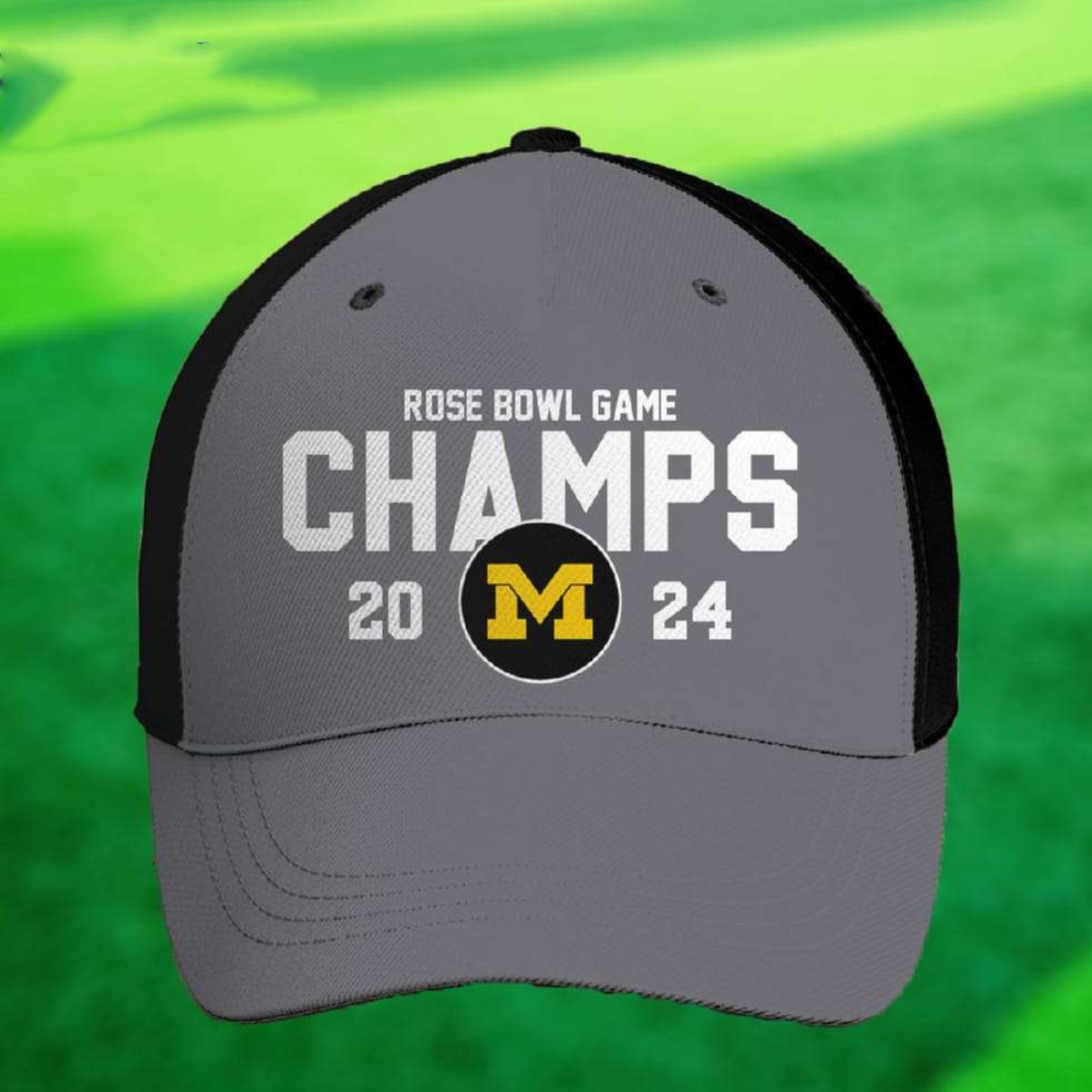 Michigan Rose Bowl Champs 2024 Hat 4 Michigan Rose Bowl Champs 2024 Hat
