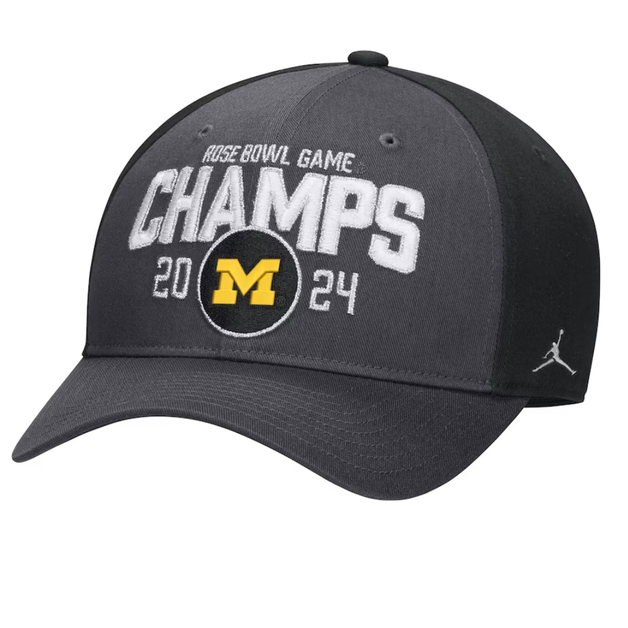 Michigan Wolverines Jordan Brand College Football Playoff 2024 Rose Bowl Champions Locker Room Adjustable Hat 4 Michigan Wolverines Jordan Brand College Football Playoff 2024 Rose Bowl Champions Locker Room Adjustable Hat