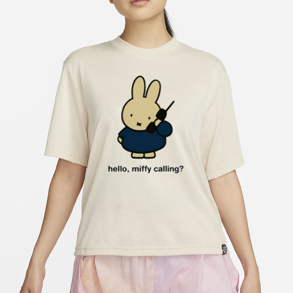 Miffy X Daisy Street Hello Miffy Calling T-Shirt 4 Miffy X Daisy Street Hello Miffy Calling T-Shirt2