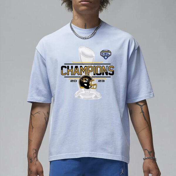 Mizzou Football CHAMPIONS Cotton Bowl T-Shirt 20232